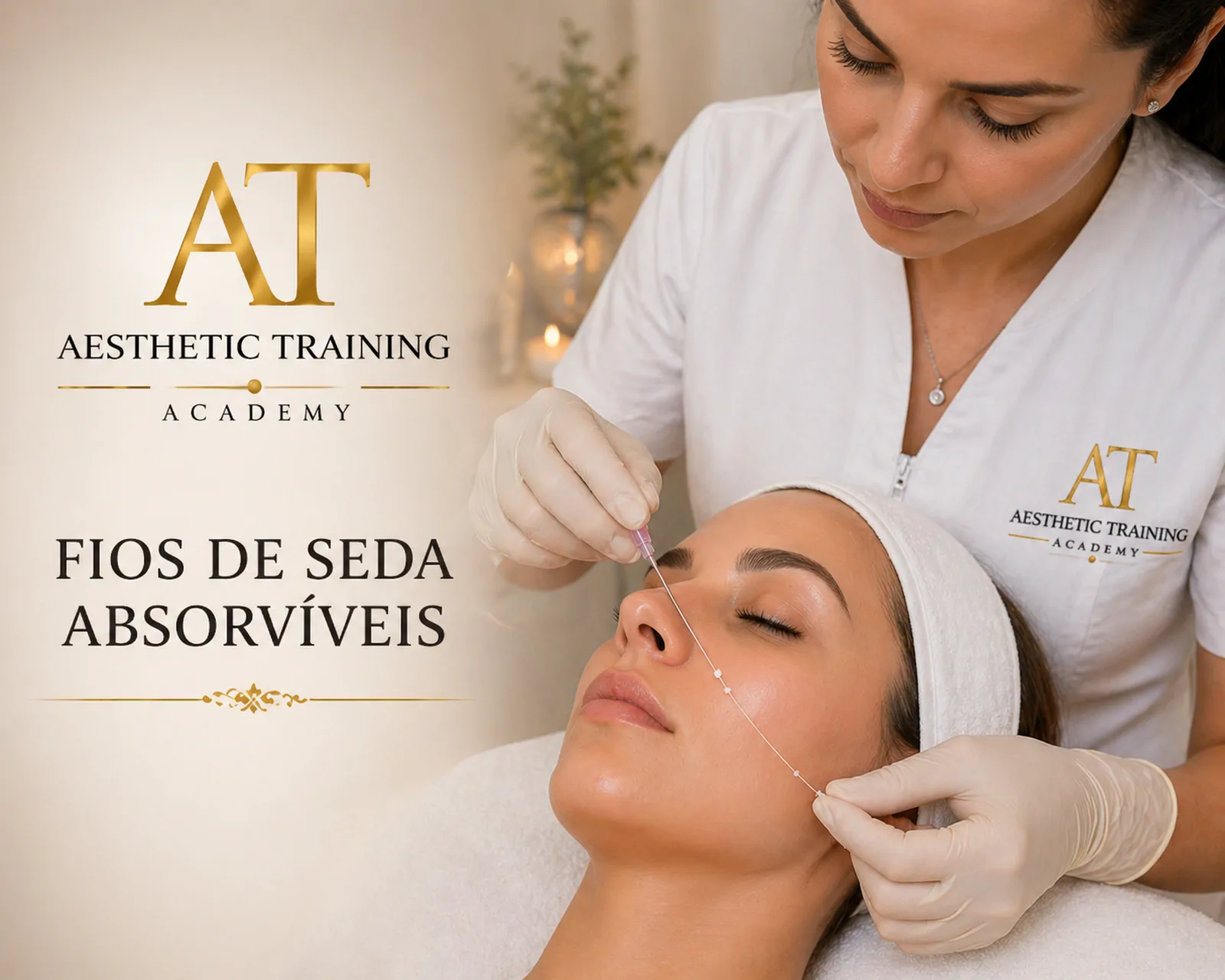 Lifting com Fios Absorvíveis — curso na Aesthetic Training Academy