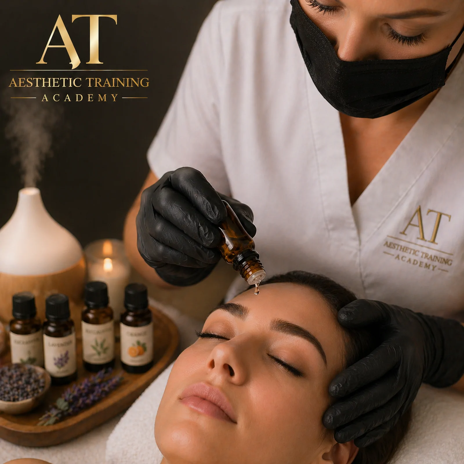 Aromaterapia — curso na Aesthetic Training Academy