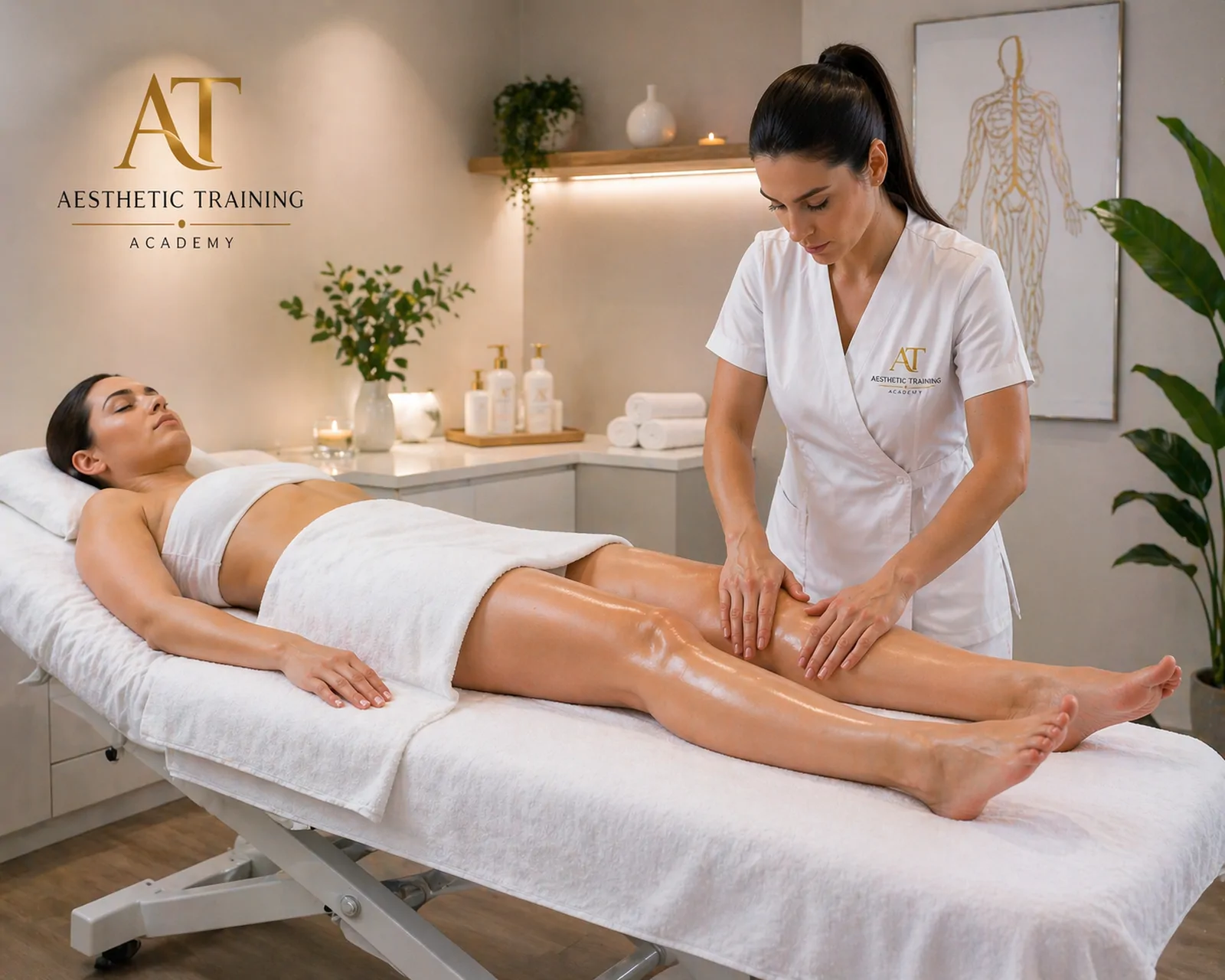 Drenagem Linfática Manual — curso na Aesthetic Training Academy