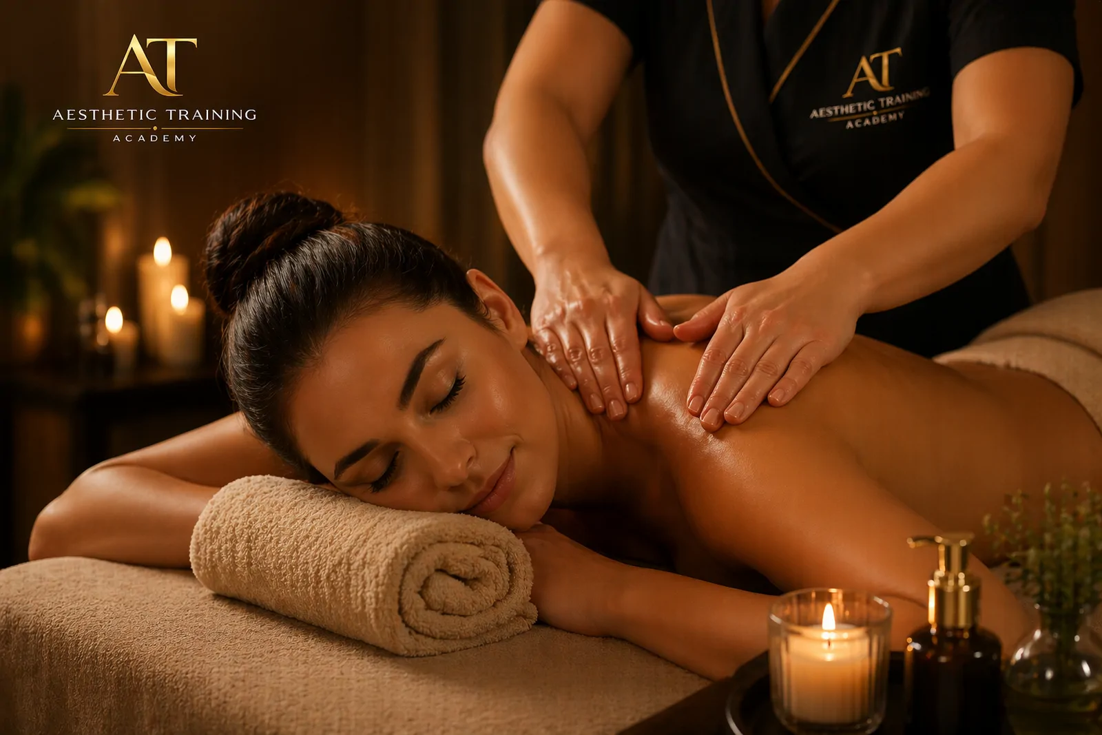 Massagem de Relaxamento — curso na Aesthetic Training Academy